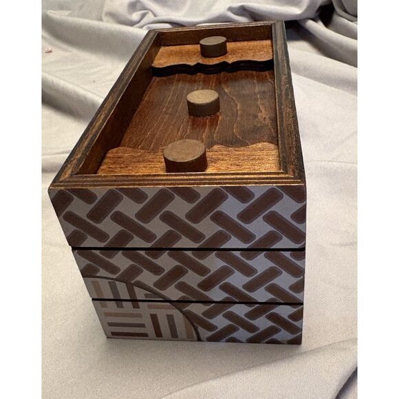 Amazing Wooden Secret Treasure Box Puzzle - Germany - Autumn - Picture 3 of 6